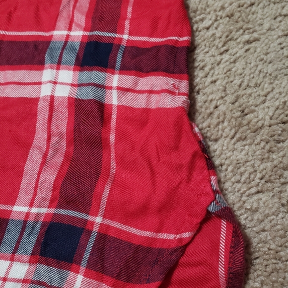 Old Navy m insanely soft plaid top the classic shirt flannel - Picture 5 of 6